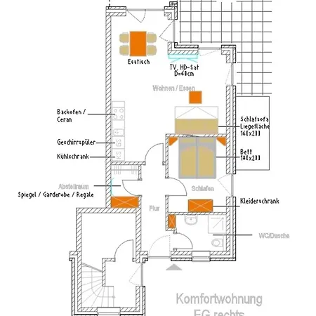 Herrmannshof App 2 Borby Apartment *